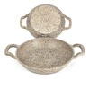 OMS 3729 Döküm Granit 2 Parça Kapaksız Sahan Set 18-20 CM Kumbeji