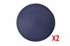 Porland Vista K.mavi Polipropilen Amerikan Servis 38cm 2'li 04sty005183