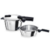 Fissler Vitaquick Glossy Düdüklü Tencere 4.5+2.5 L