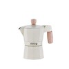 Korkmaz A5571 Etna Moka Pot 3 Fincan 150 ML Beyaz