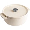KitchenAid CC006059-001 5.2 L 26 CM Döküm Demir Tencere - Krem