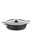 OMS 3316 2 Parça Bio Granit 28x8 CM Tencere
