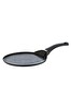 OMS 3299 Tek Parça Döküm Granit Tava 26 CM Siyah