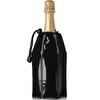 Vacu Vin 38856606 Aktif Şampanya Soğutucu - Siyah