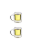 Kitchen Design Lab Çift Cidarlı Borosilikat Cam Kupa 200 ML 2  Adet - 1837
