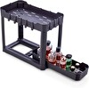 Sev Plastik 2 Katlı Sürgü Çekmeceli Tezgah Altı Organizer Siyah 40x22x33 CM
