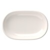 Tabak Evi Porselen Magnus 23x15x3 CM Tekli Oval Kayık Tabak