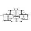 Jumbo 1000241145001 Weston 8 Parça Paslanmaz Çelik Tencere Seti