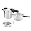 Fissler Vitaquick Premium Mat 8+4 Litre Düdüklü Tencere - Buharda Pişirme Aparatı