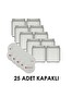 Paşabahçe 425 cc Cam Kavanoz Kapaklı 25'li Paket Konserve