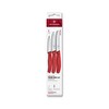 Victorinox 6.7111.34C1 Swiss Classic 3'lü Bıçak Seti - Kırmızı