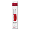 Victorinox 6.7491.2C1 Swiss Classic 2'li Bıçak Seti - Kırmızı