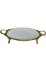 Roy King Elegance Oval Sunum Tabak Gold 46 CM PCL023