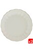 Kütahya Porselen Bone Luz Altın File Çukur Tabak 20 CM - 2 Parça