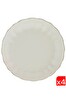 Kütahya Porselen Bone Luz Altın File Çukur Tabak 20 CM - 4 Parça