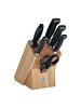 Zwilling Gourmet Pro 7 Parça Blok Bıçak Seti Kendinden Bilemeli - 361337000