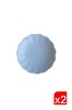 Kütahya Porselen Bone Luz Krem Kase 8CM - 2 Parça - BNLZF08KS00