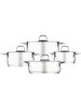 Jumbo Web New Myra 8 Parça Çelik Tencere Seti