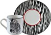 Regna Home Harmony Zebra 6 Kişilik Kahve Fincan Takımı HBF-12-KFT-ZEB