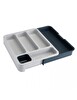 Joseph Joseph 85042 Drawer Store Genişleyen Bölmeli Çatal Bıçak Düzenleyici Gri