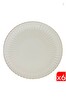 Kütahya Porselen Bone Luz Altın File Pasta Tabağı 21 CM - 6 Parça