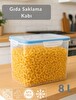 Jet's Home Vakumlu Saklama Kabı Hava Almaz BPA Free Kilitlenebilir Büyük Gıda Saklama Kabı 8 L
