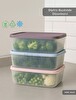 Jet's Home 3lü Dipfriz Saklama Kabı 1500 ML No Frost Silikon Kapaklı Derin Dondurucu Düzenleyici BPA Free