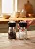 Jet's Home Pratik Kapaklı Günlük Kullanıma Uyumlu 13 CM Cam Baharat Değirmeni - 2 Parça