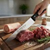 Sürbisa 61040 Sürmene Kasap Bıçağı Pimli Sap 28 CM Kelle Kuşbaşı Kesim Kemik Sıyırma Doğrama Bıçağı