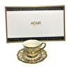 Acar Harmonie Gold Yaldızlı 6'Lı Kahve Fincan Takımı