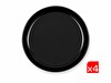 Kütahya Porselen Moderna Çukur Tabak Siyah 19 CM 4'lü MOD20CK740104