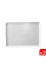 Kütahya Porselen Dikdörtgen Tabak Kırık Beyaz 18x13 CM 2'li TAN18X13DU00
