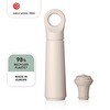 Vacu Vin 7812606 Şarap Vakum Seti 1 Pompa 1 Şarap Tıpası Bej