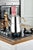 Cooker Lara Aile Boy 1.5 -2.5 L Altın Paslanmaz Çelik Çaydanlık Takımı CKR3925