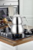 Cooker Afitap Aile Boy 1.75-3 L Gümüş Paslanmaz Çelik Çaydanlık Takımı CKR3921