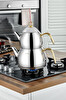 Cooker Afitap Aile Boy 1.75-3 L Altın Paslanmaz Çelik Çaydanlık Takımı CKR3921