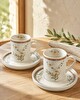 Tabak Evi Porselen Neva Kahve Fincan Takımı 90 CC 4 Parça 2 Kişilik