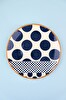 Tabak Evi Porselen Spotty Düz Tabak 19.50 CM SP2 Tekli