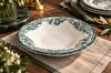 Porser Porselen Velour Yeşil Fulya Bowl Kase 26 CM Tekli