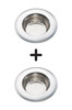 Mithra Life MIT1357 Büyük Boy Paslanmaz Çelik 11.5 CM Lavabo Süzgeci - 2 Adet