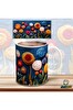 Ghostbastır Design Örme Çiçekli Kupa Bardak - 1 Adet K0647