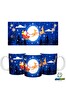 Ghostbastır Design Dolunayda Noel Baba | Yılbaşı Kupa Bardak - 1 Adet K0550