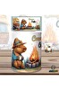 Ghostbastır Design Capybara Kampçı Kupa Bardak - 1 Adet K0534