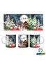 Ghostbastır Design Kış Manzaralı Noel | Yılbaşı Kupa Bardak - 1 Adet K0587