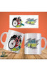 Ghostbastır Design Bisiklet Kupa Bardak - 1 Adet K0164