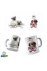 Ghostbastır Design Pug Kupa Bardak - 1 Adet K0376