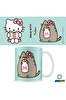 Ghostbastır Design Pusheen ve Hello Kitty Kupa Bardak - 1 Adet K0378