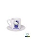 Ghostbastır Design Al Hilal Hello Kitty Türk Kahvesi Fincanı 090