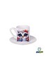 Ghostbastır Design Baykuşlu Türk Kahvesi Fincanı 0101