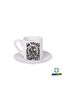 Ghostbastır Design İskelet Türk Kahvesi Fincanı 0126